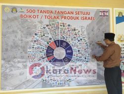 Ratusan Siswa Dan Guru SDIT Al Hidayah Gelar Aksi Boikot Produk Israel