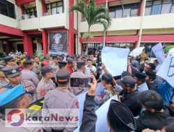 Demontrasi GEMPAR Terkait Kelalaian Puskesmas Pragaan Ricuh, Ulah Provokasi Kabag Ops Polres