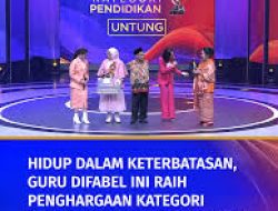Guru Di Sumenep ; Raih Penghargaan Bergengsi Liputan 6 SCTV Award 2025