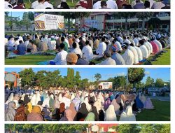 PDM SUMENEP GELAR SHALAT IEDUL ADHA 1446 H DI 21 TITIK, QURBAN CAPAI 88 EKOR
