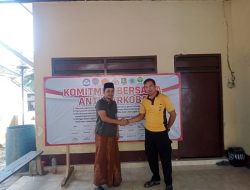 Ahmad Juhairi Teken Komitmen Anti-Narkoba di Polsek Masalembu