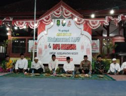 Doa Bersama Peringatan Maulid Nabi di Kantor Kecamatan  Bluto ; Ini Pesan Wabup Sumenep