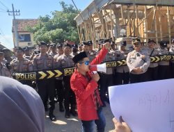 Di duga Aroma Mafia Tanah di Sumenep,GMNI Gedor Kantor BPN