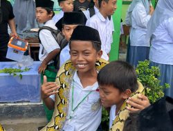MI An Nawari Gelar Edukasi Reptil Bersama Komunitas Reptile Sumenep
