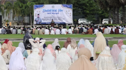 Penuh Khidmat, Shalat Idul Fitri 1447 H di Halaman Pemkab Sumenep Diikuti Ribuan Warga
